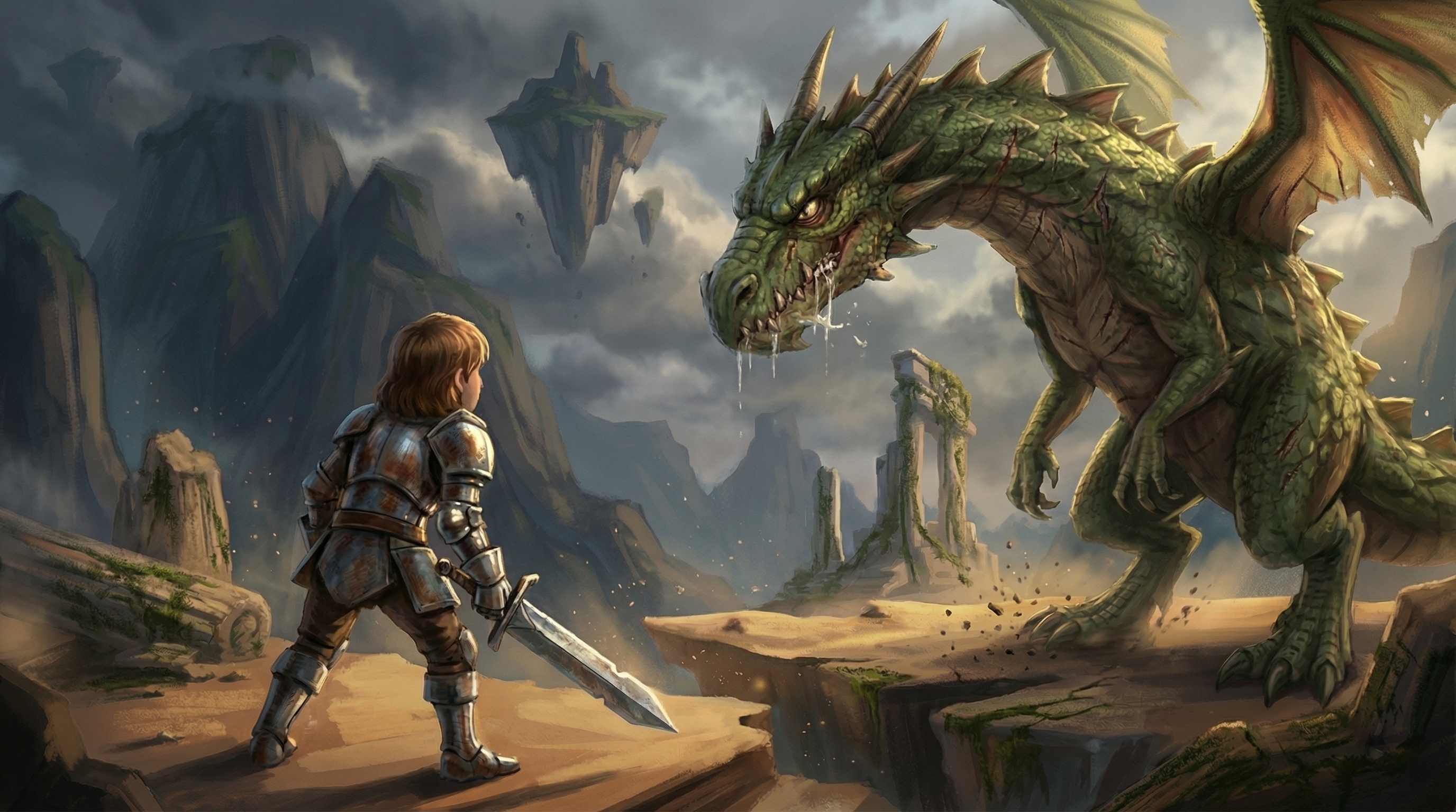 Concept art exploration middle layer